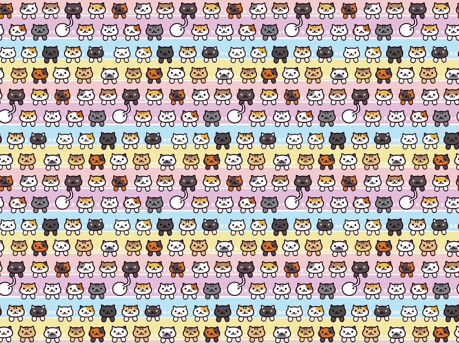 1484x1116 Neko Atsume HD Wallpaper, HD Wallpaper & background