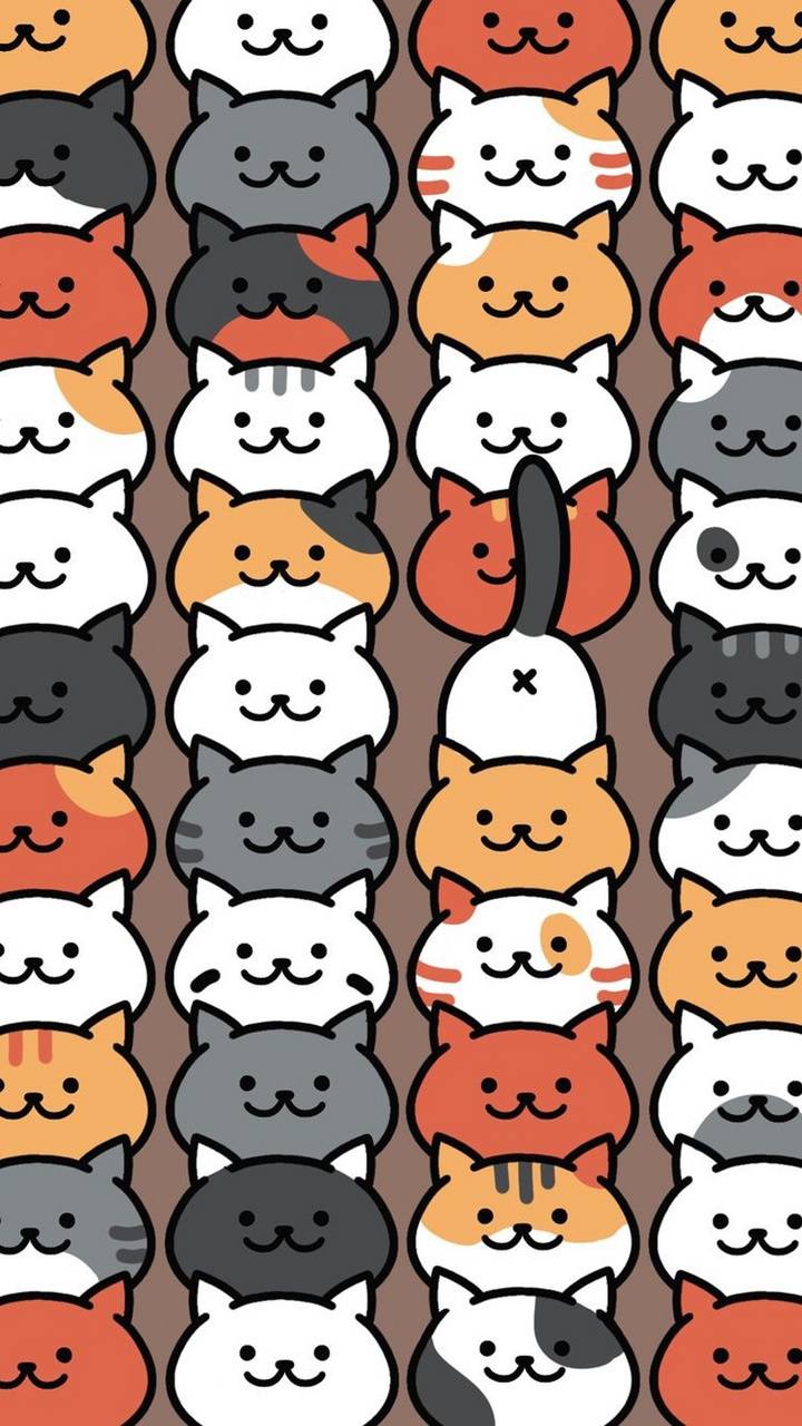 720x1280 Neko Atsume Cats wallpaper