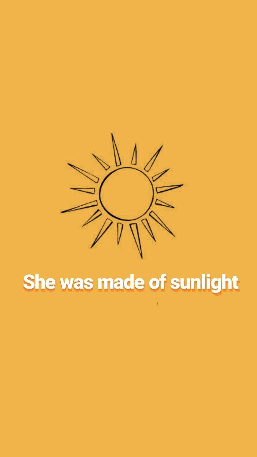 1080x1920 Aesthetic Sun Wallpaper