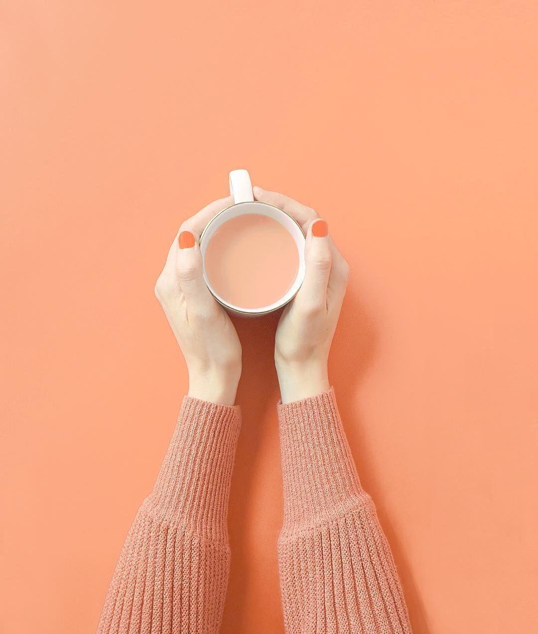 1080x1272 Pastel Orange Aesthetic Wallpaper