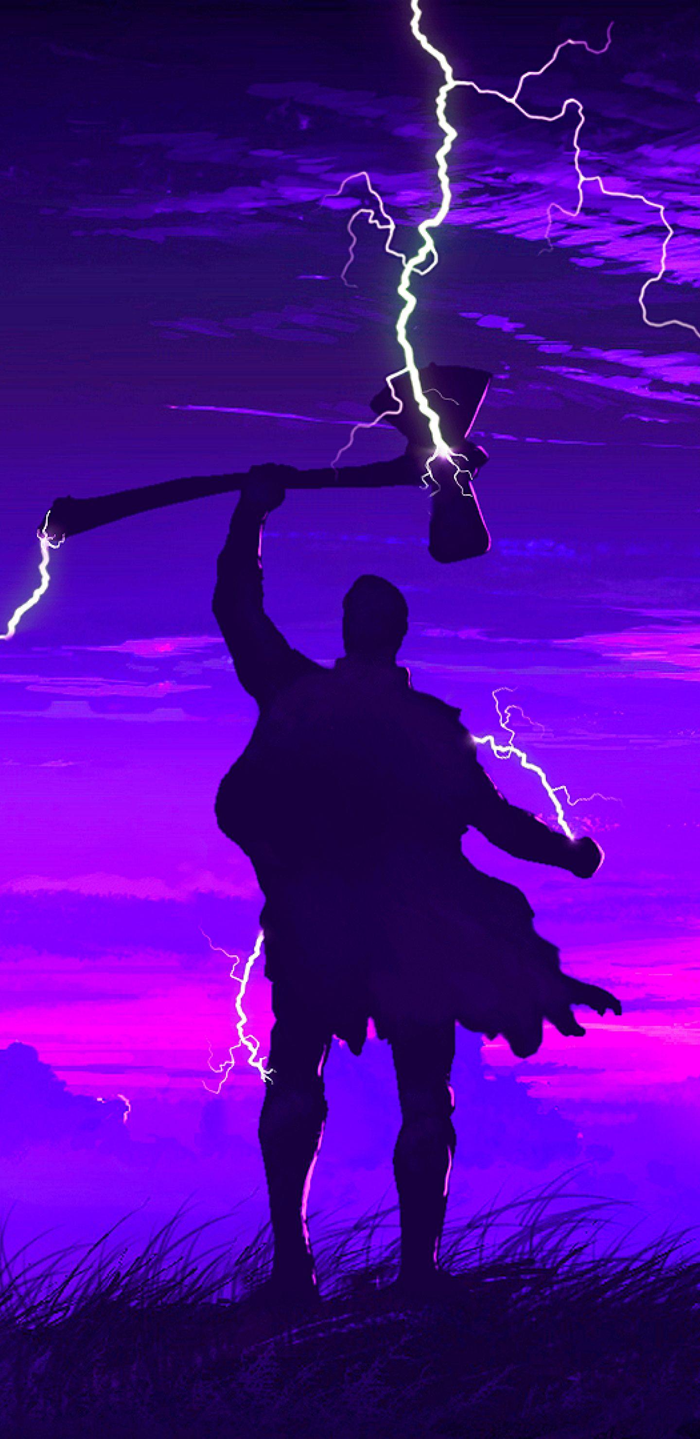 1440x2960 Thor Avengers Endgame Art Samsung Galaxy Note S S8