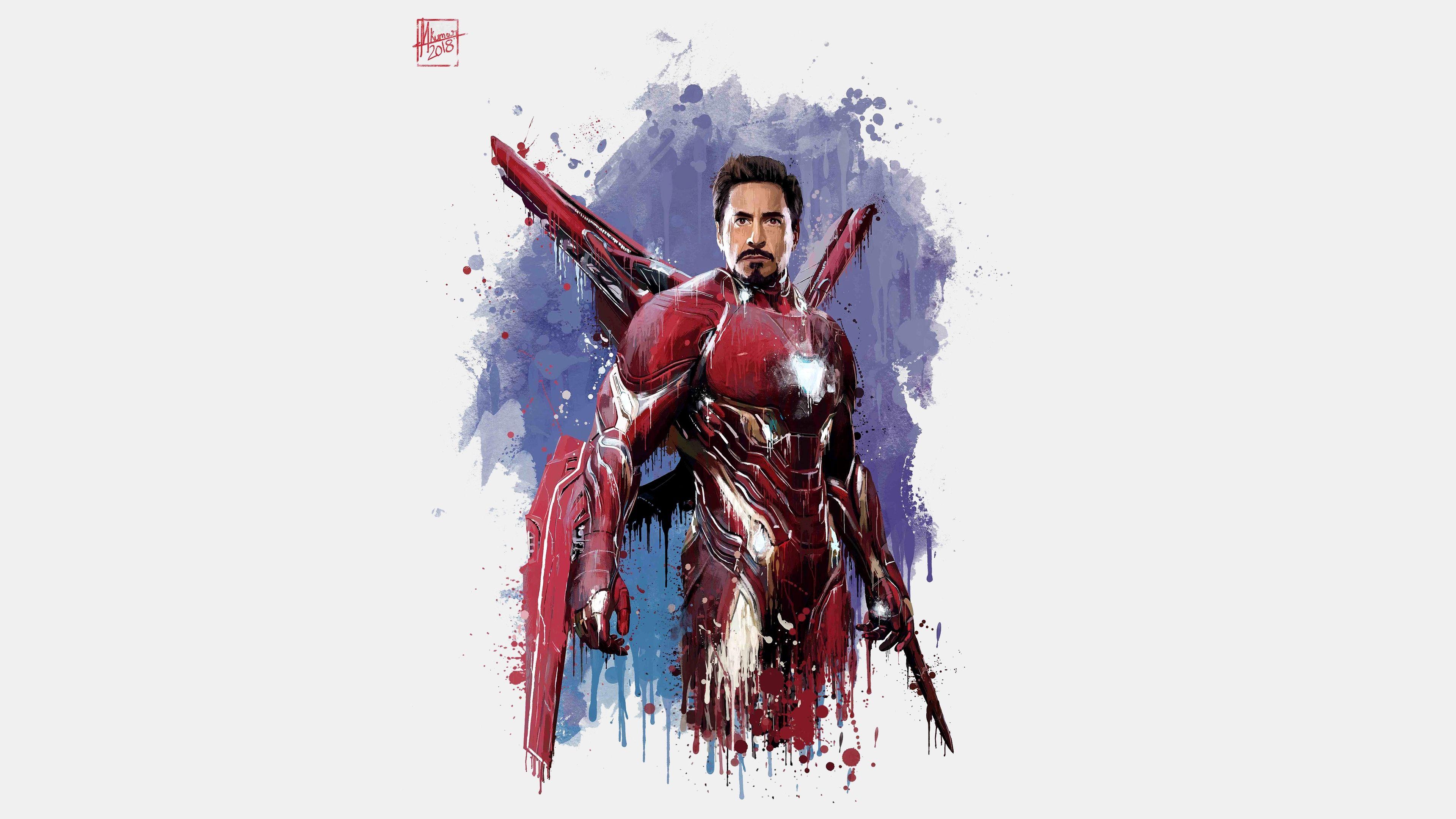 3840x2160 The Avengers, Avengers Infinity War, Thor, Art Wallpaper