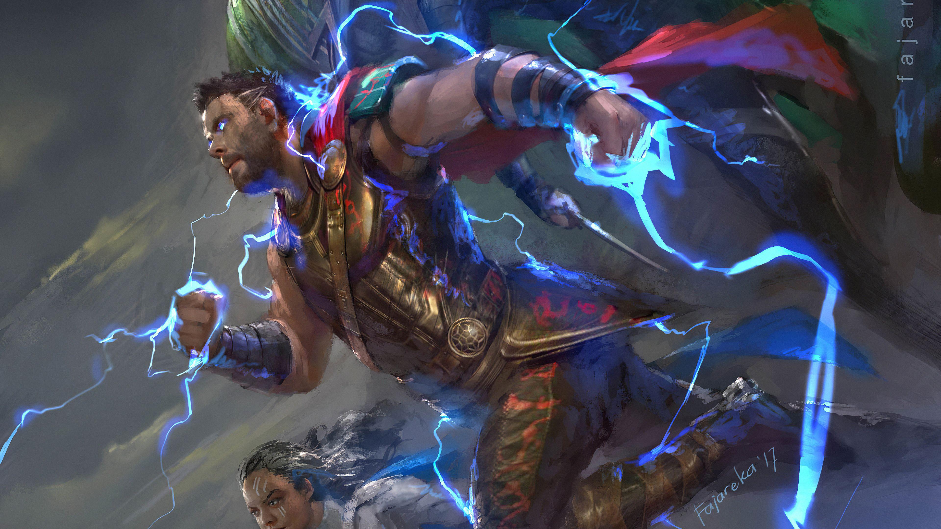 3840x2160 Wallpaper 4k Thor New 4k Wallpaper, Artstation Wallpaper