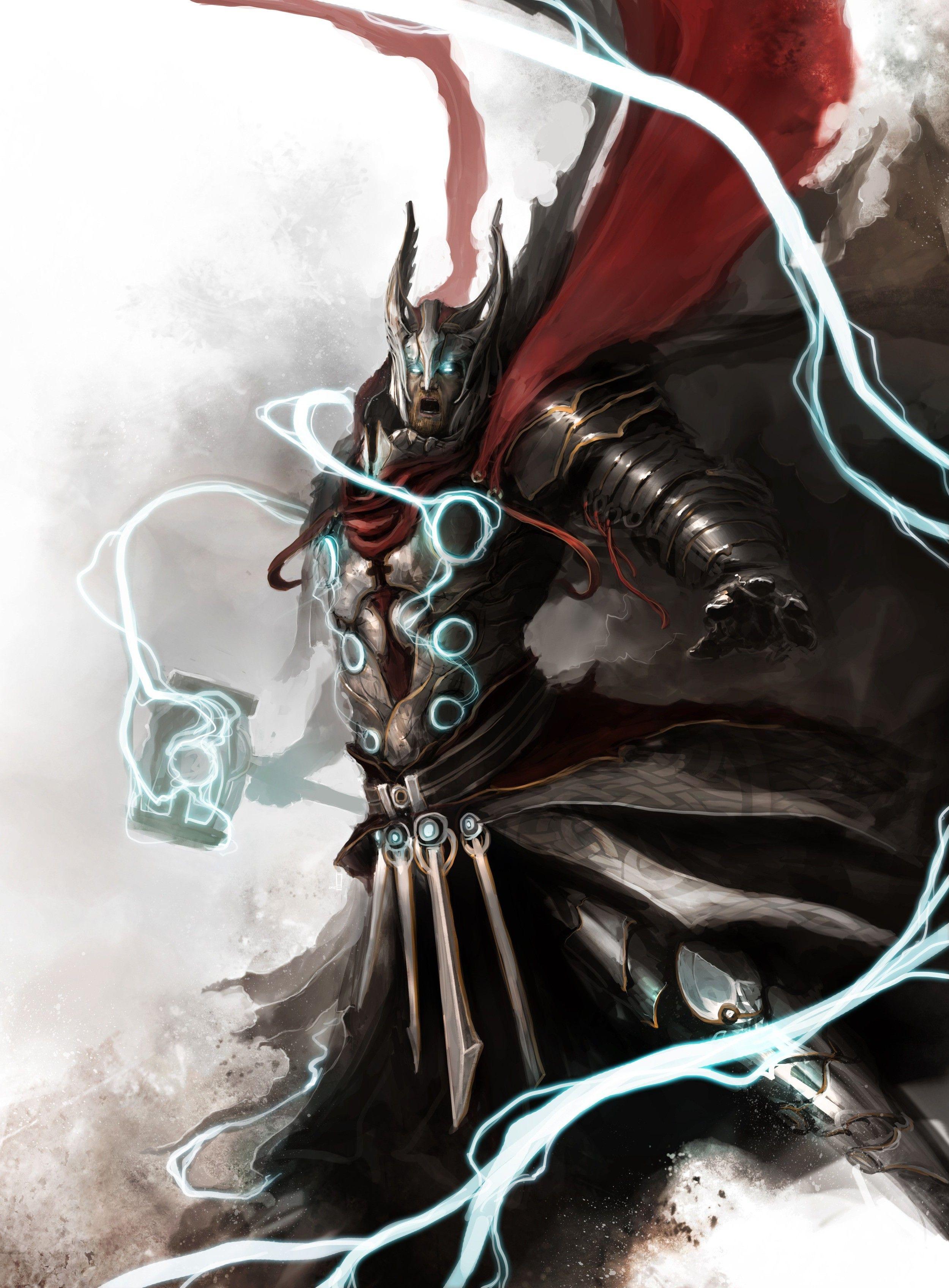 2500x3392 fantasy Art, Thor Wallpaper HD / Desktop and Mobile Background