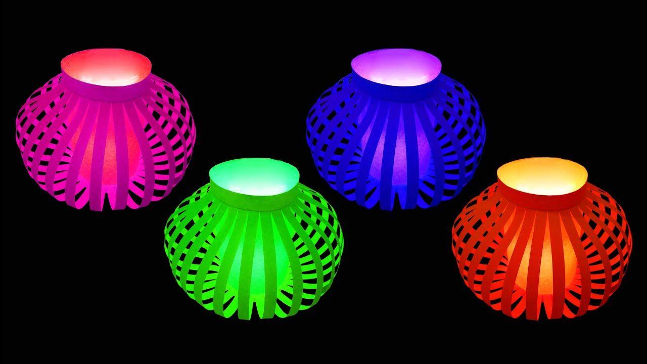 1280x720 How to Make Fancy Paper Lantern Ball Diwali and Christmas Crafts