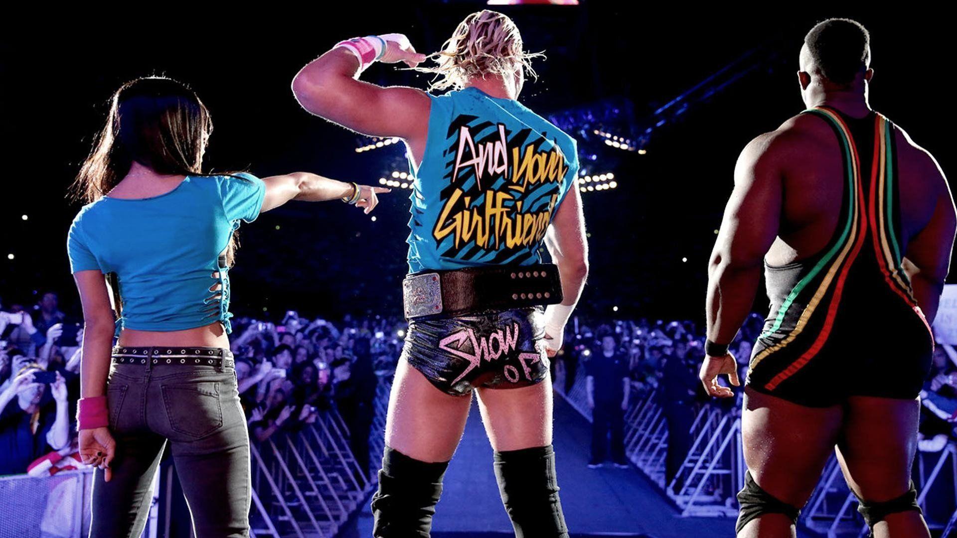 1920x1080 WWE, Wrestling, AJ Lee, Big e, Dolph ziggler Wallpaper HD / Desktop and Mobile Background