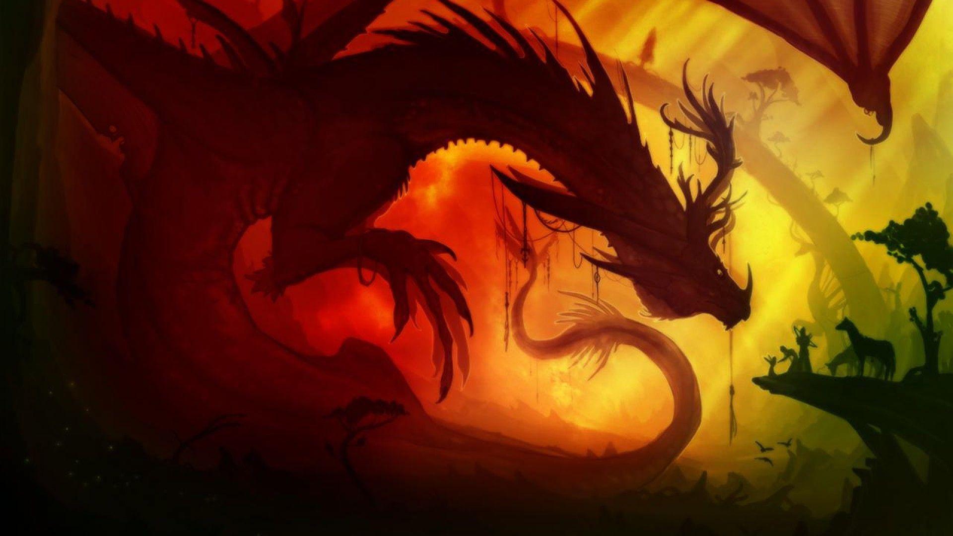 Orange Dragon Wallpapers - Top Free Orange Dragon Backgrounds