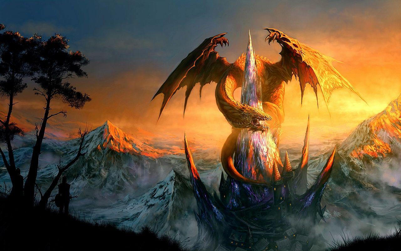 Orange Dragon Wallpapers Top Free Orange Dragon Backgrounds