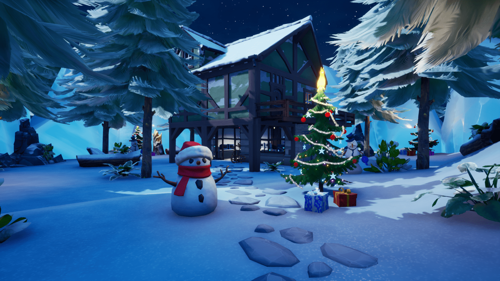 Fortnite Winterfest Wallpapers Top Free Fortnite Winterfest 