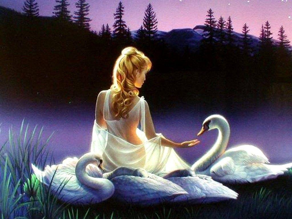 1024x768 The Swan Princess Wallpaper. Victorian