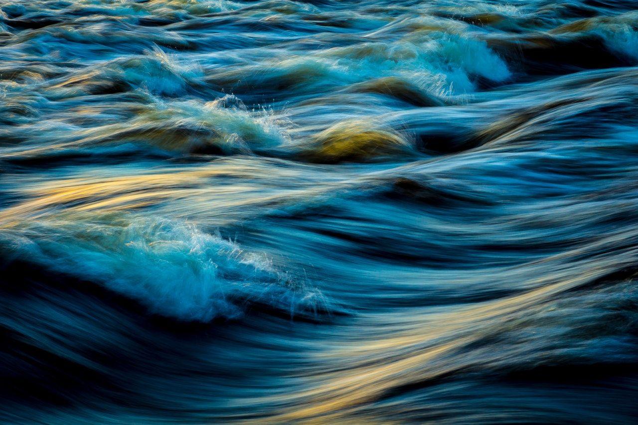1280x853 Blue and Black Teal Wallpaper for iPhone & Laptops