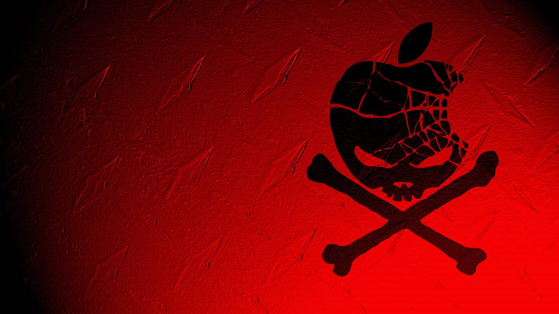 1920x1080 Apple Black And White Wallpaper Phone Yellow Blue And Red
