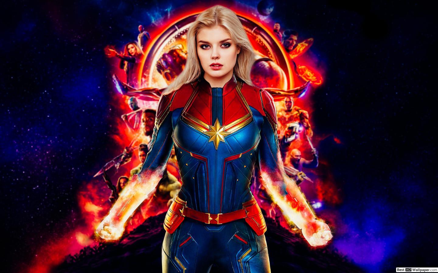 1440x900 Captain Marvel wallpaper download