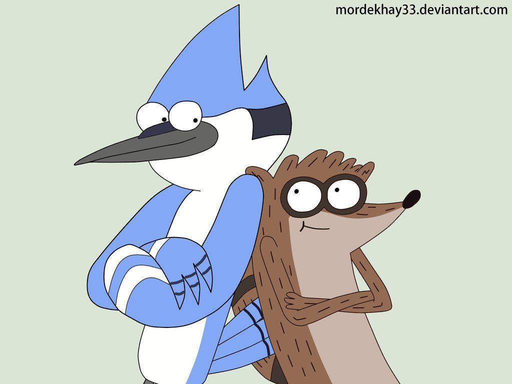 Mordecai and Rigby Nail Art - wide 8