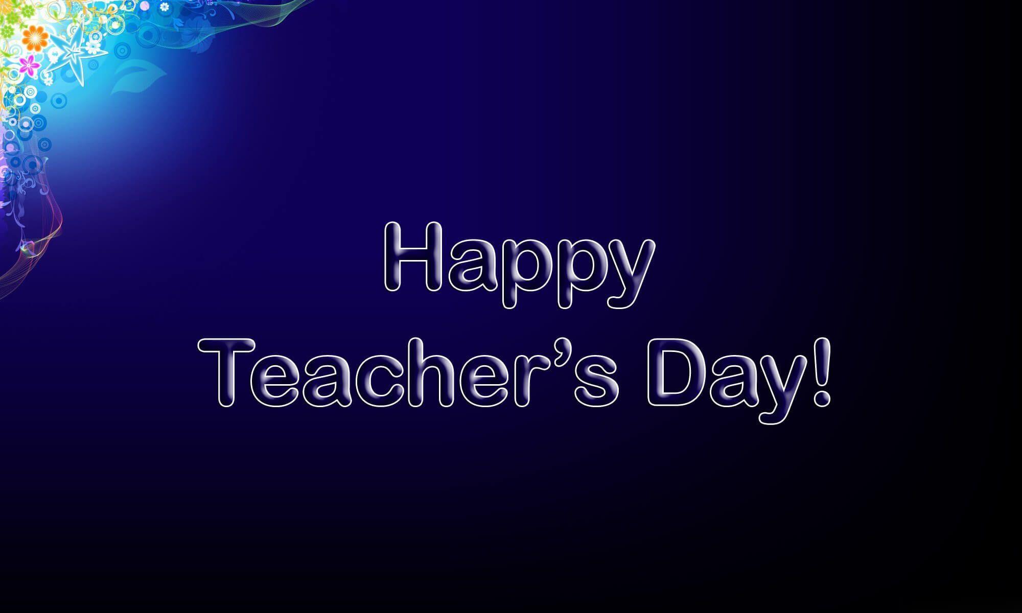 2000x1200 Teachers Day Wallpaper