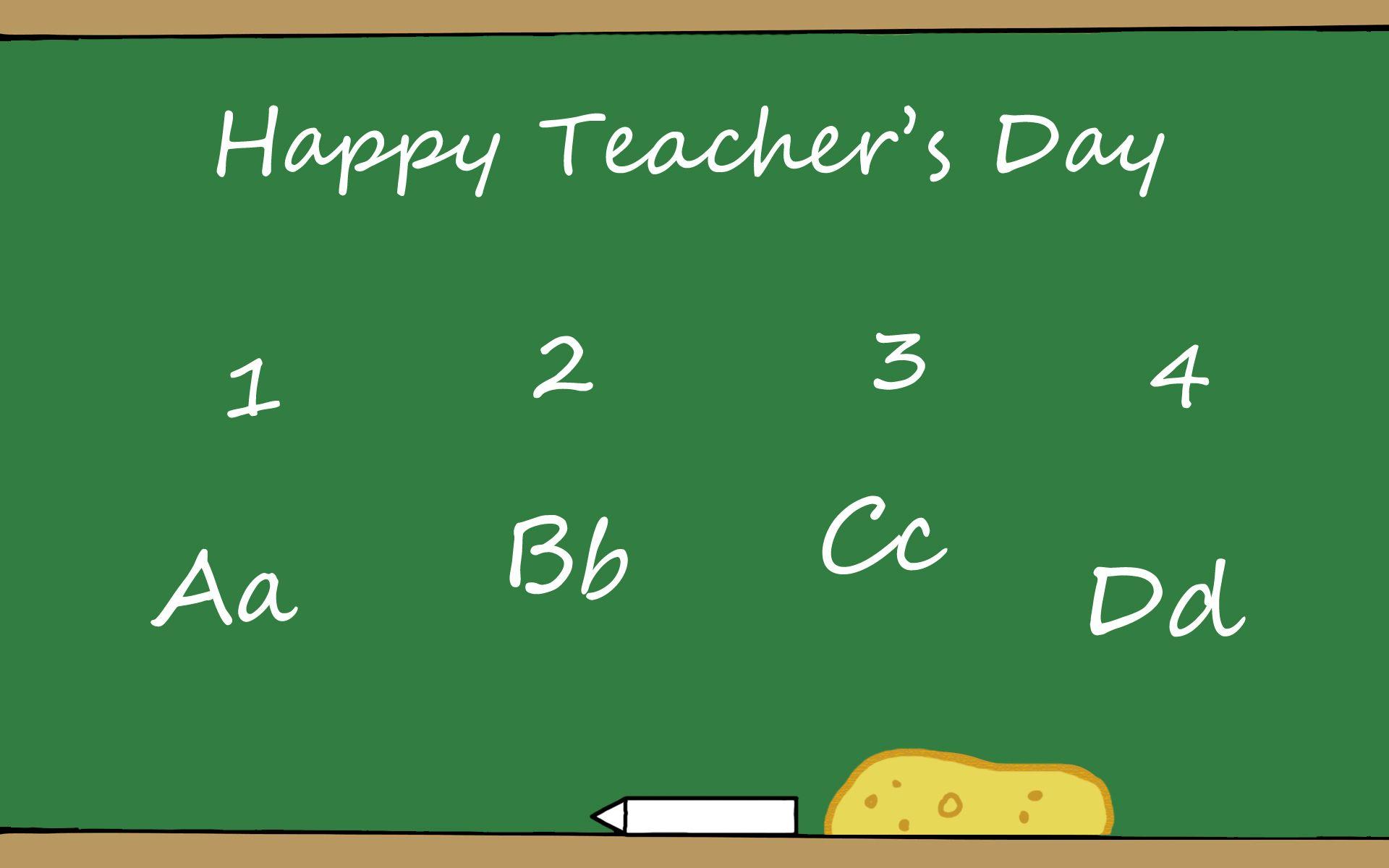 1920x1200 Happy Teachers Day HD Image, Wallpaper, Pics, and Photo Free