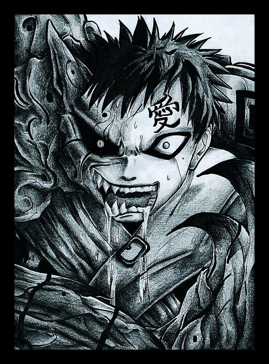 931x1261 Gaara's tranformation into Shukaku no Gaara foto 6969409
