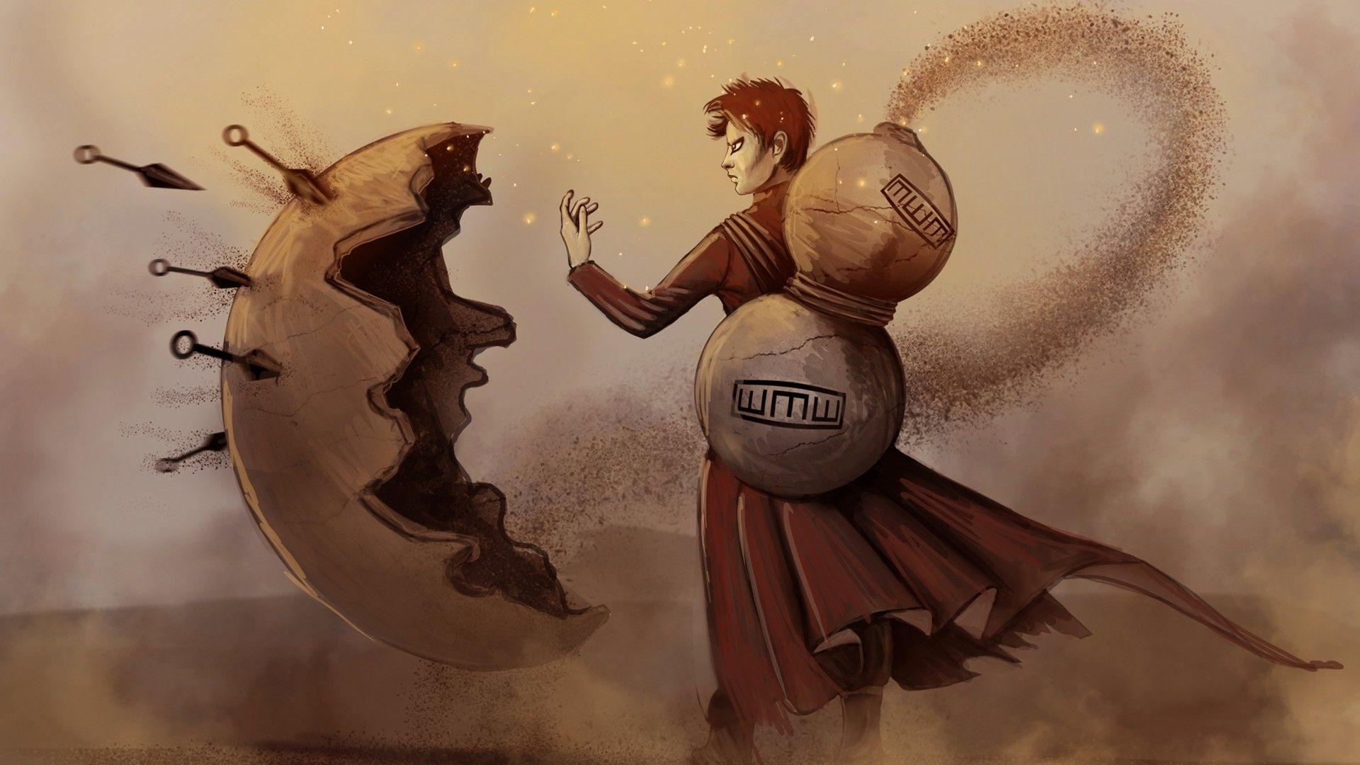 1920x1080 Gaara HD Wallpaper