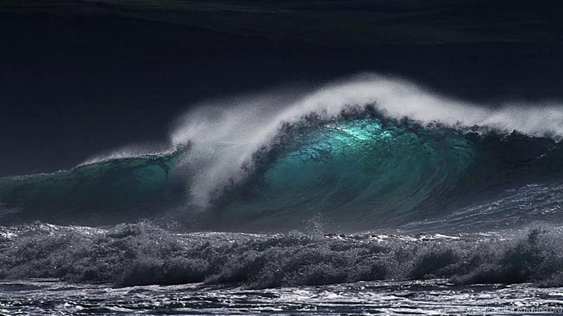 1920x1080 Stormy Ocean Wallpaper