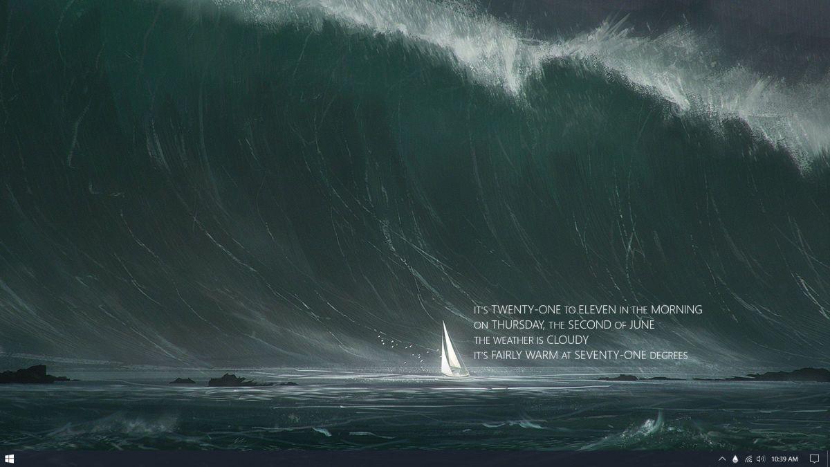 1200x675 The Stormy Sea Desktop