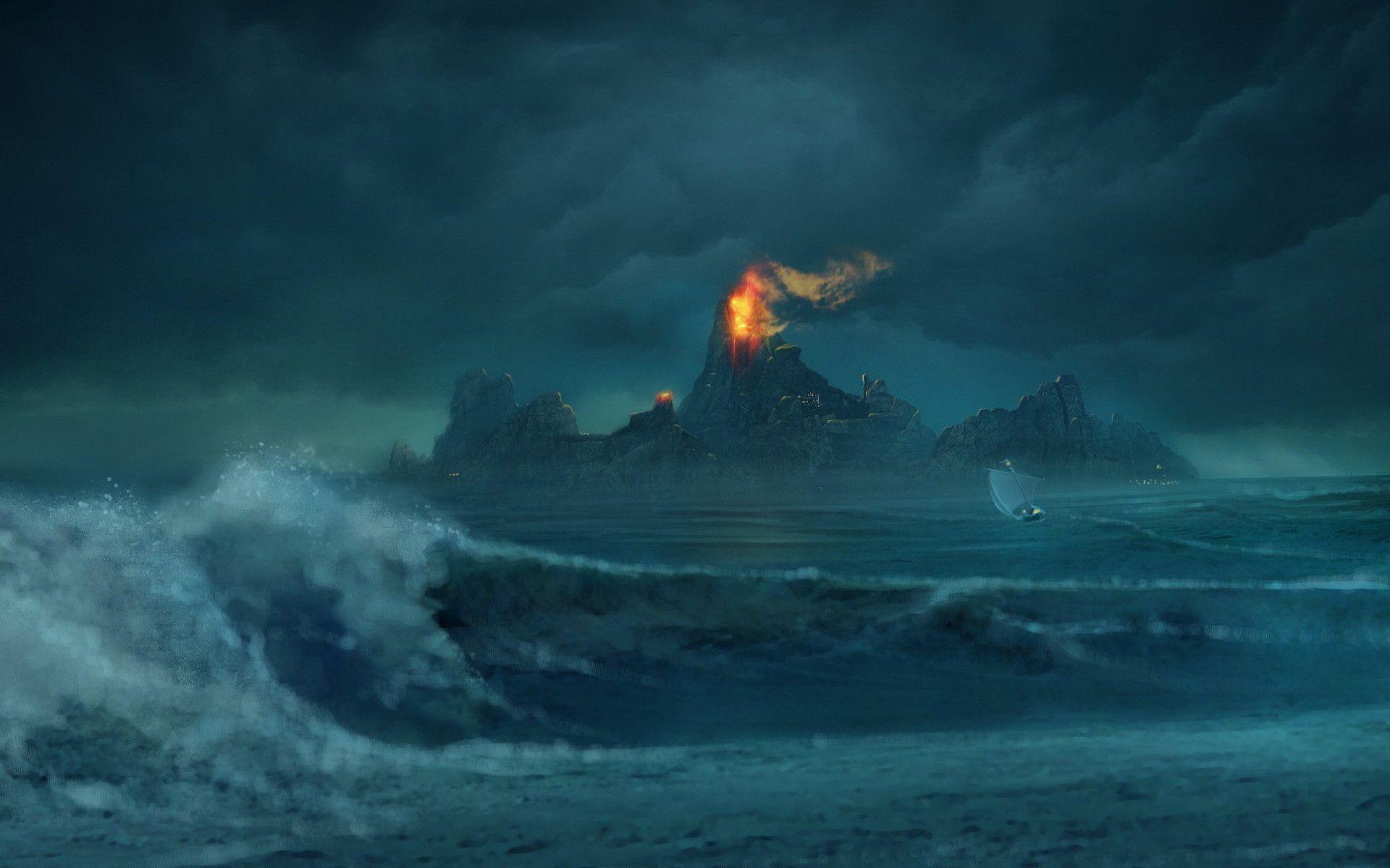 1920x1200 Stormy Wallpaper