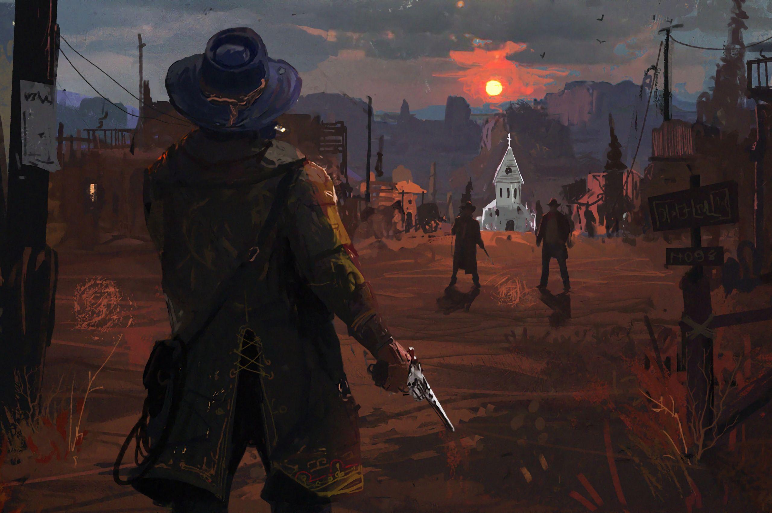 2560x1700 Free download Red Dead Redemption 2 RDR2 Video Game Art Wallpaper