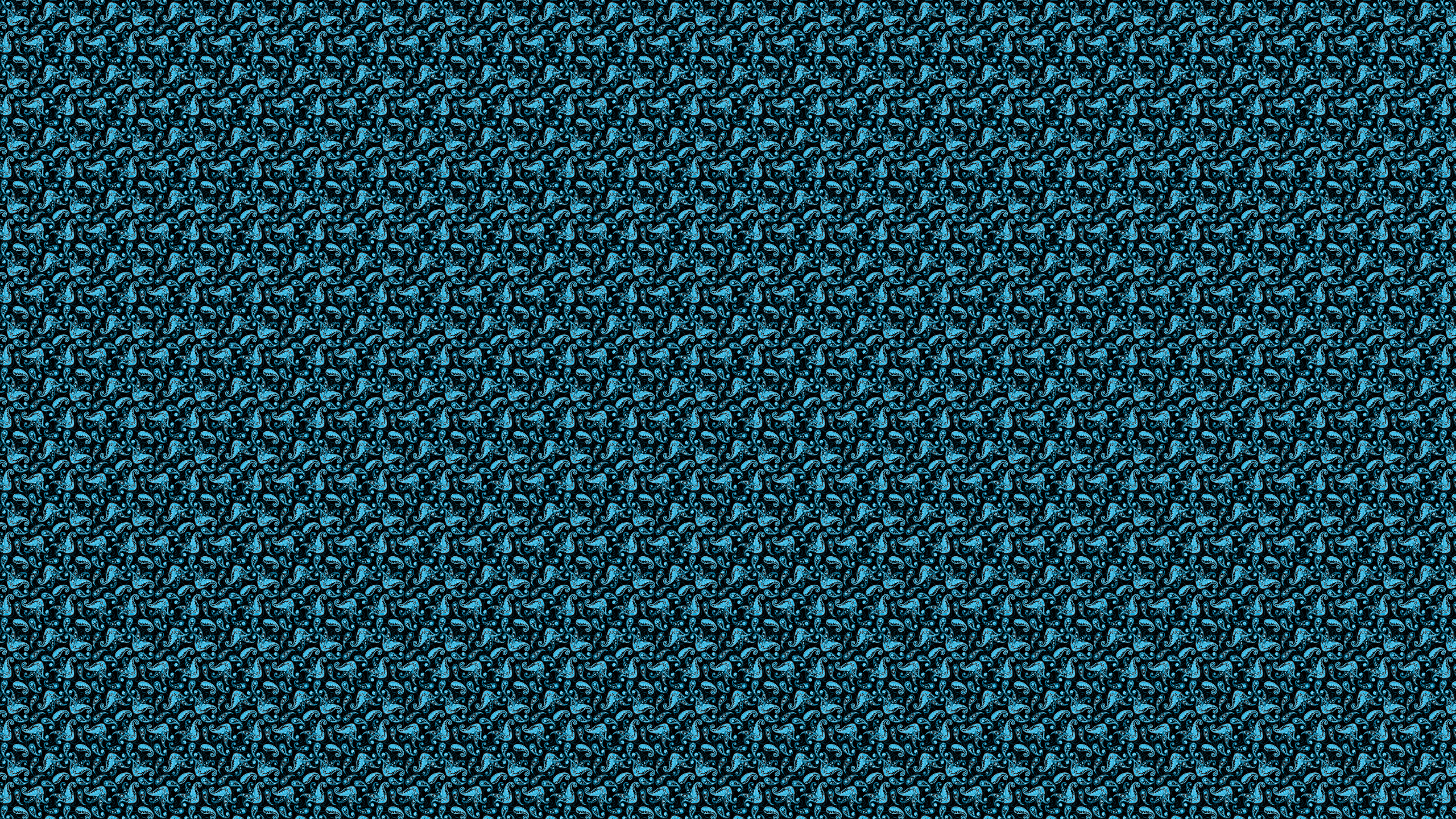 2560x1440 Blue Bandana Desktop Wallpaper
