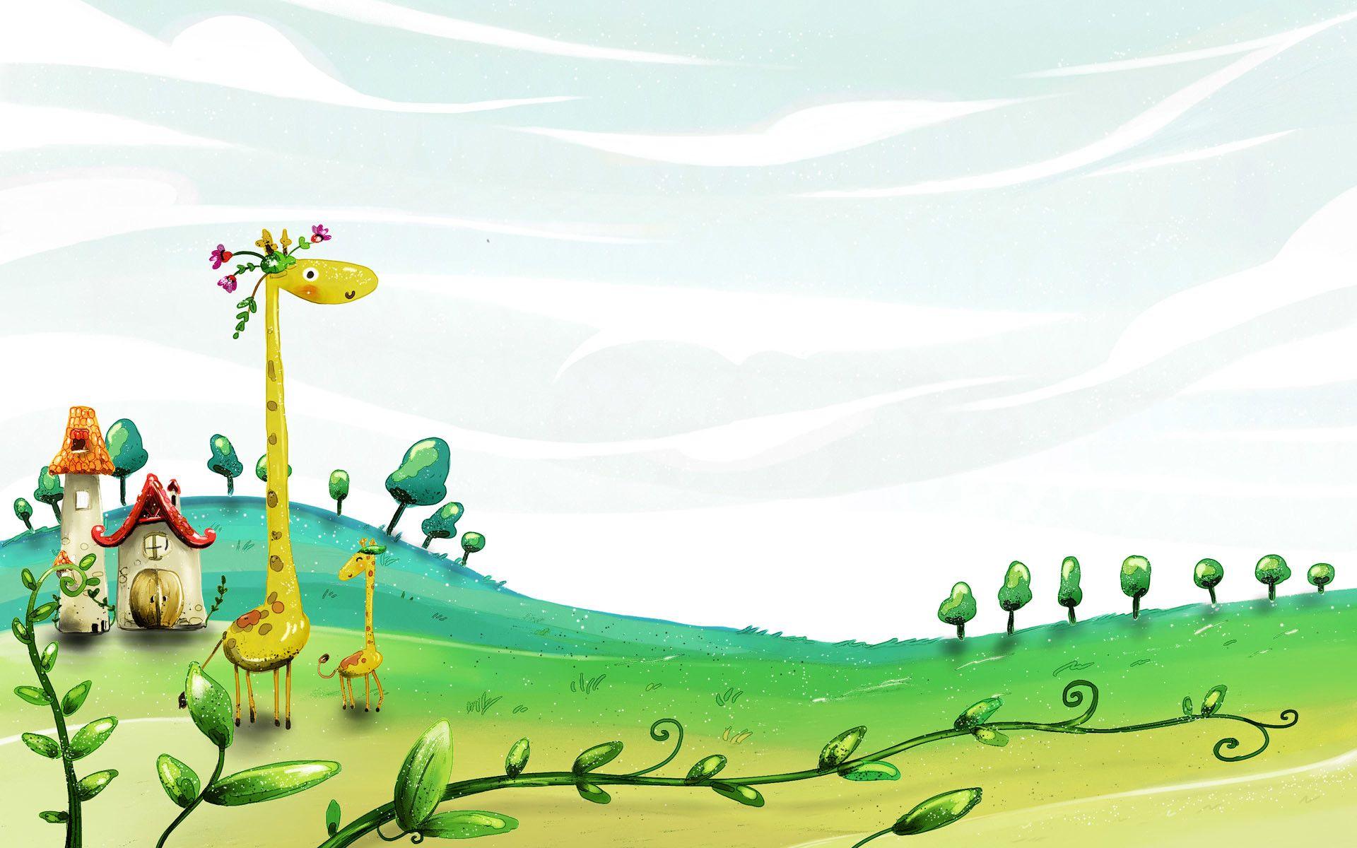 1920x1200 Cartoon Background