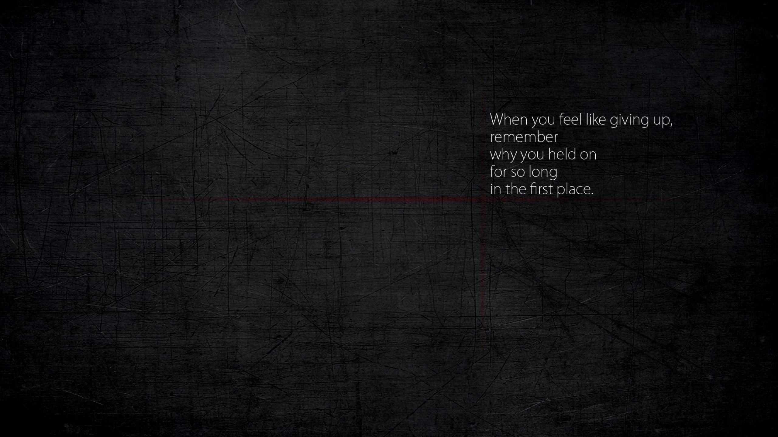 2560x1440 Motivational Message 1440P Resolution HD 4k Wallpaper