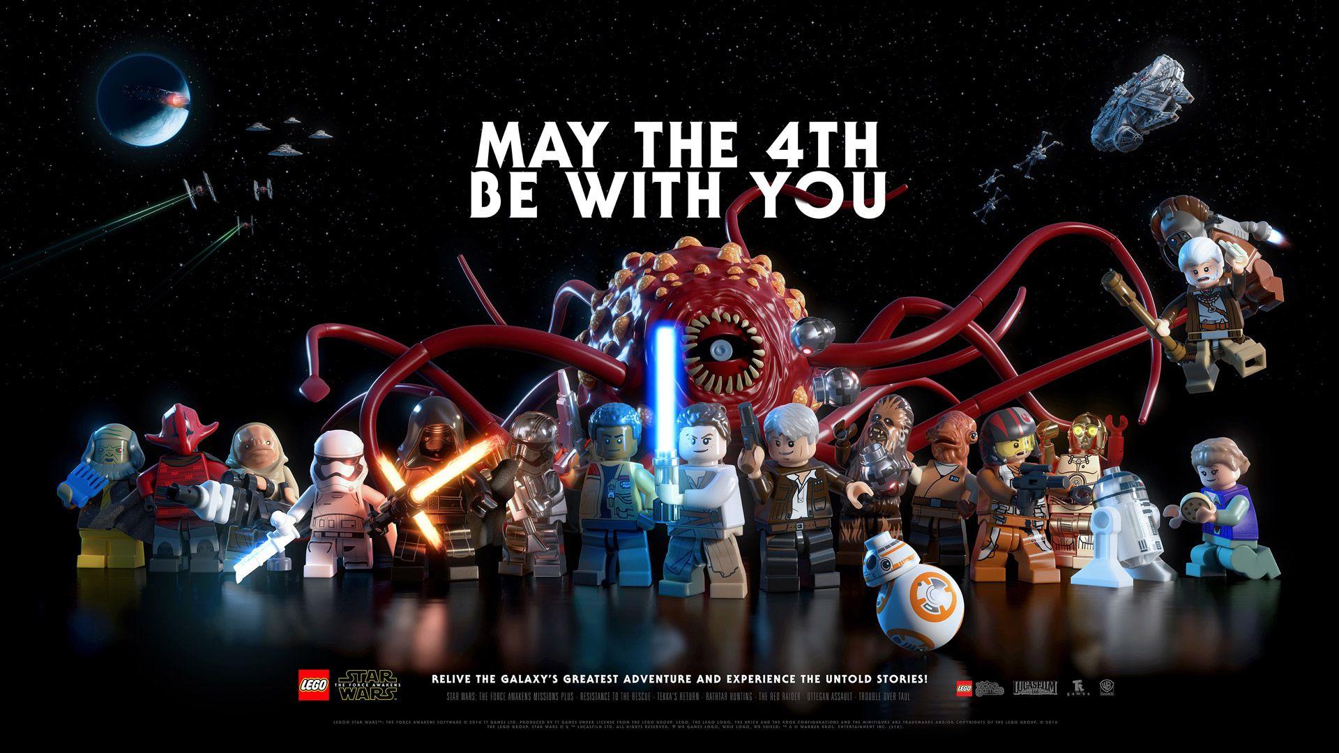 1920x1080 Lego Star Wars: The Force Awakens Wallpaper in 1920x1080