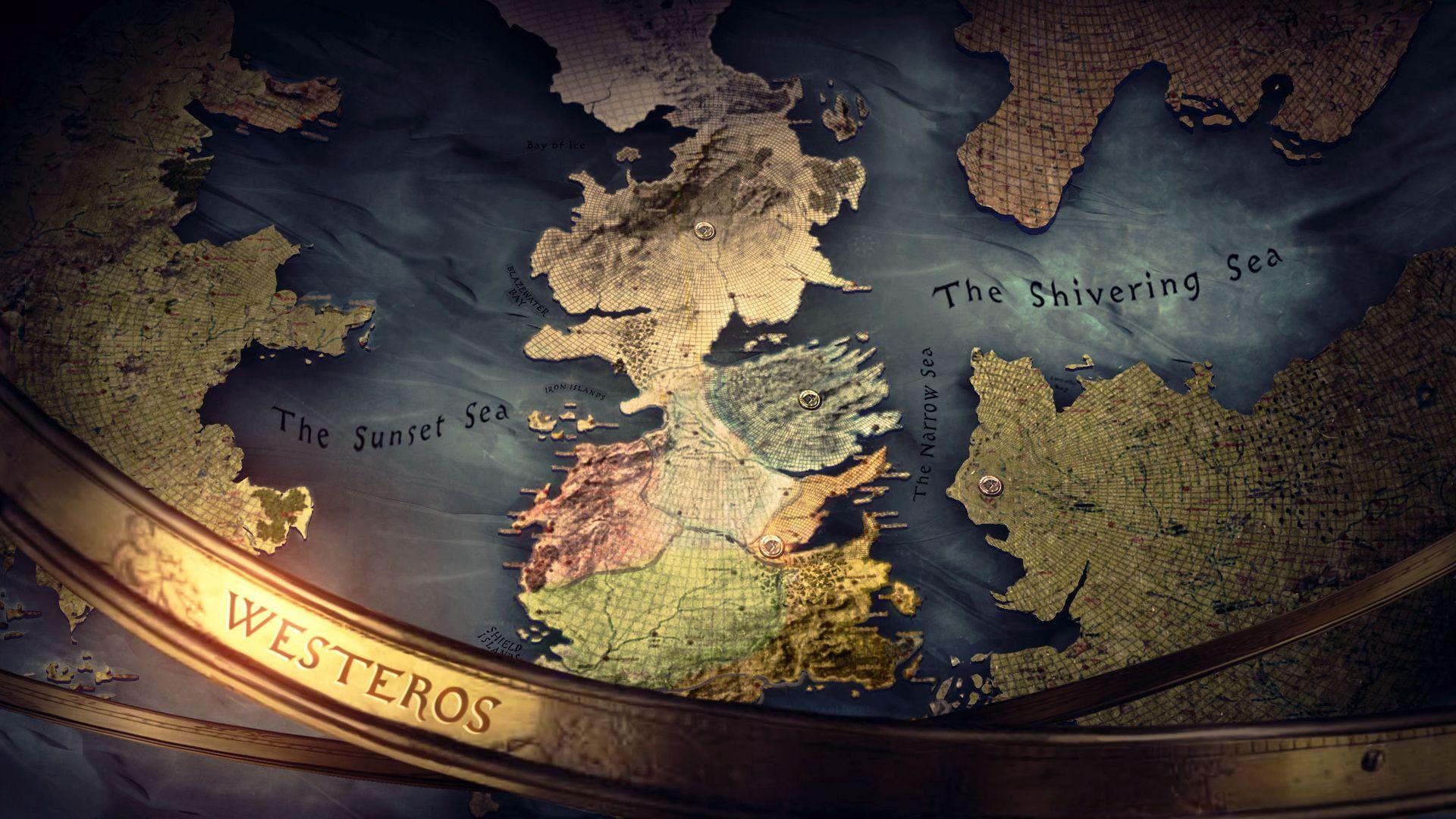 1920x1080 fantasy, map, westeros, game of thrones, song of ice