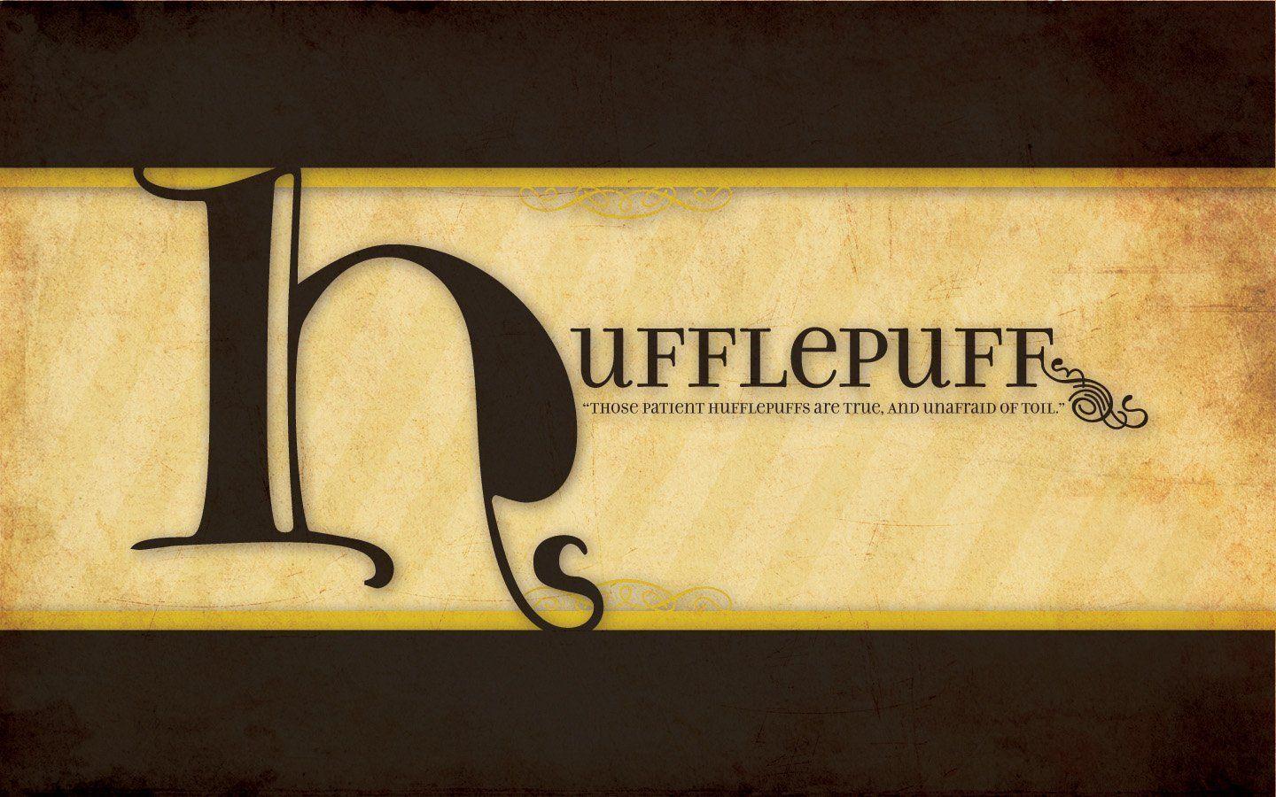 1440x900 Houses Harry Potter Hufflepuff badgers Hogwarts patience wallpaper
