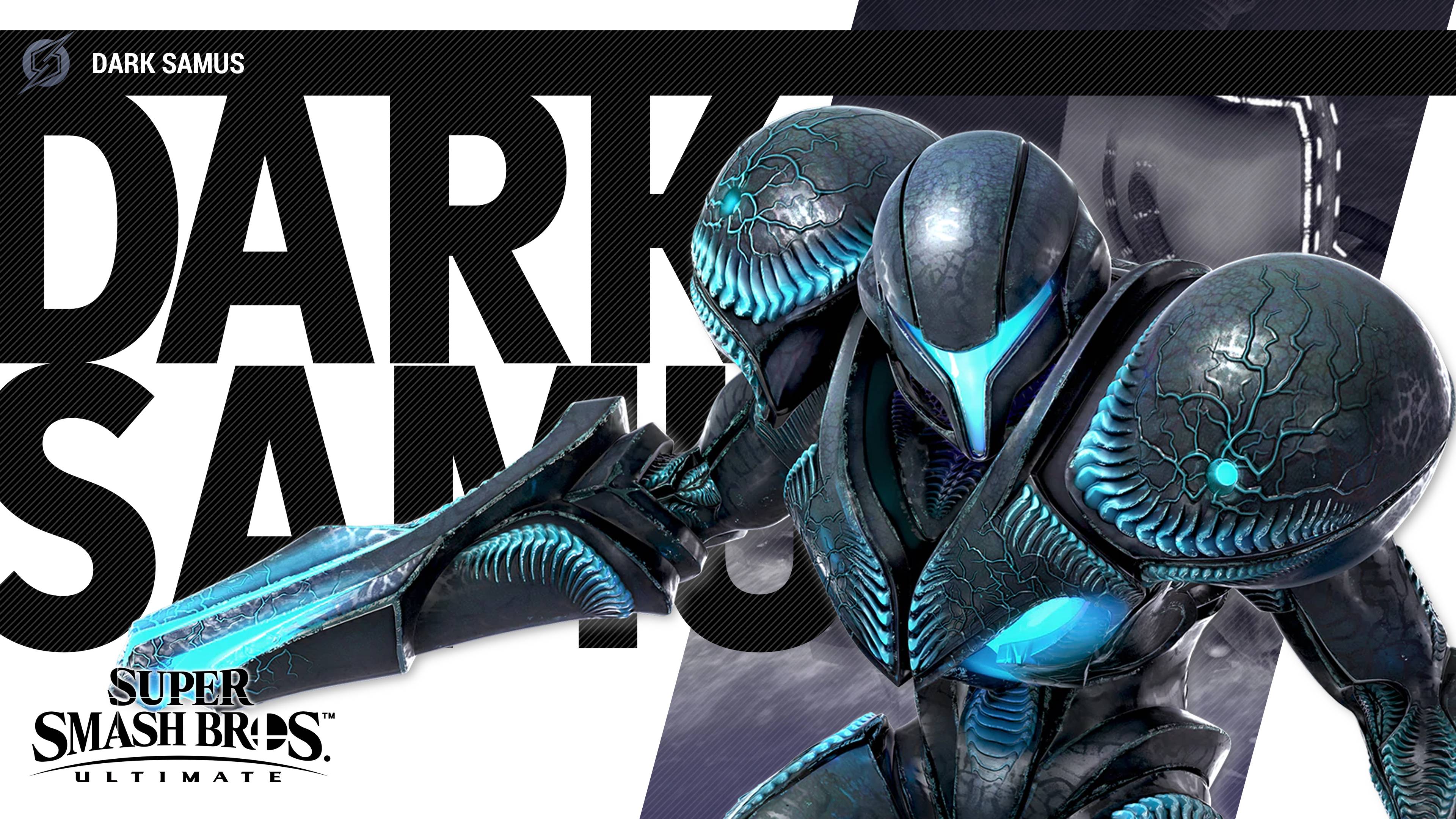 3840x2160 Super Smash Bros Ultimate Dark Samus Wallpaper. Cat with Monocle