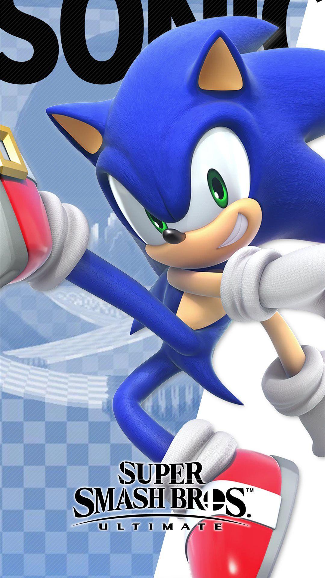 1080x1920 Super Smash Bros Ultimate Sonic Wallpaper iPhone SE Wallpaper Free Download