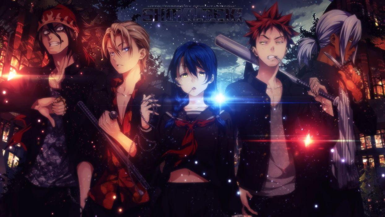 1244x700 Shokugeki no Soma wallpaperx1080