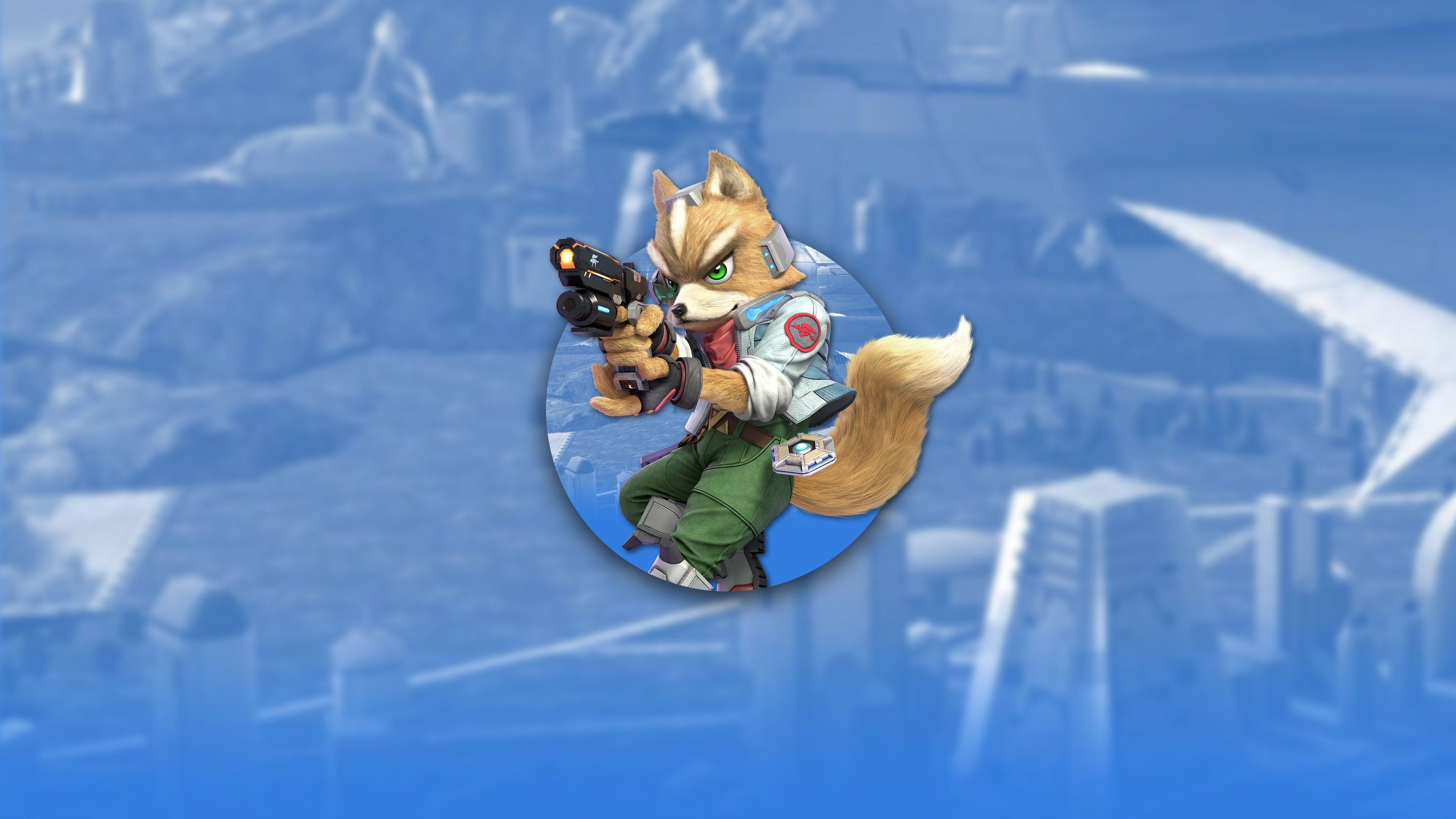 3840x2160 Super Smash Bros Ultimate Fox UHD 4K Wallpaper