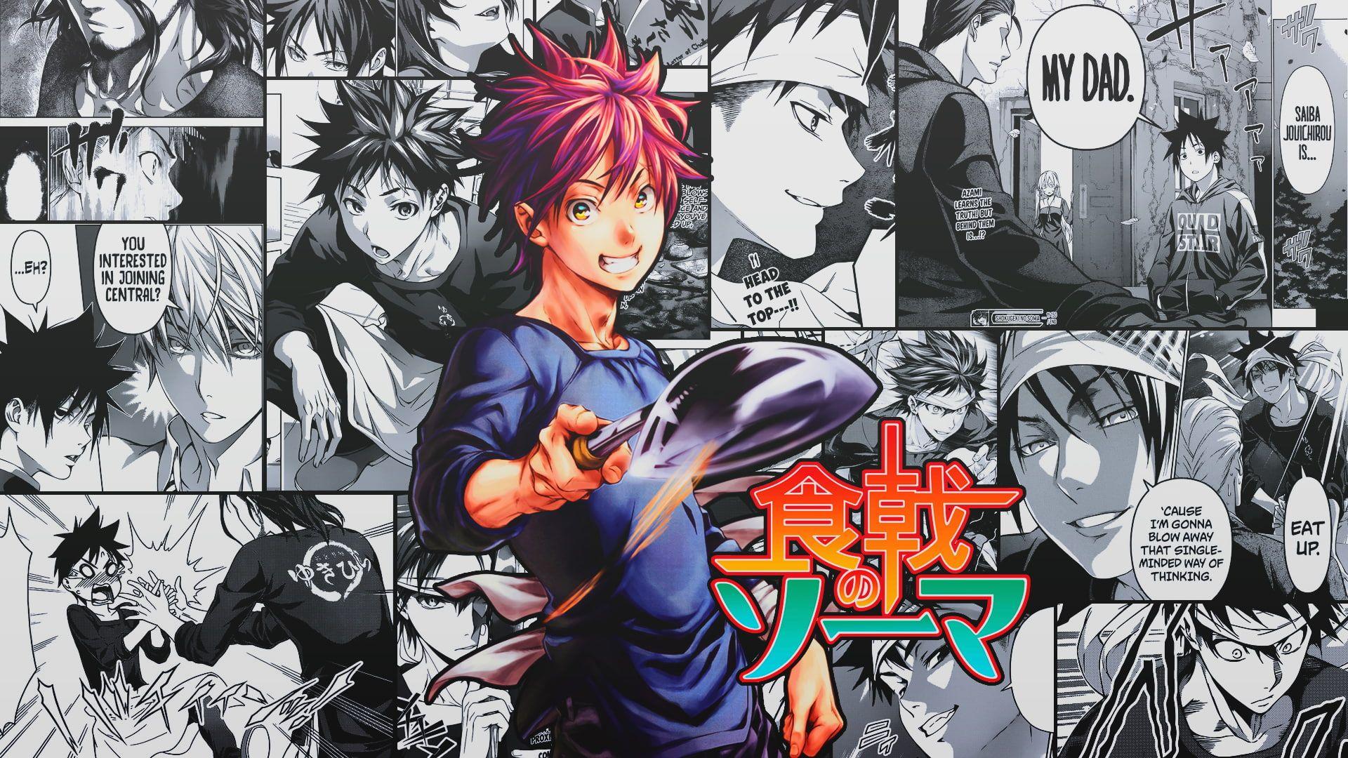 1920x1080 Anime, Food Wars: Shokugeki no Soma, Megumi Tadokoro, Shokugeki No