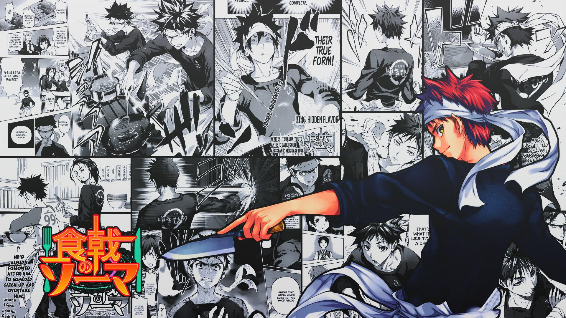 1920x1080 Food Wars: Shokugeki No Soma wallpaper 1920x1080 Full HD 1080p