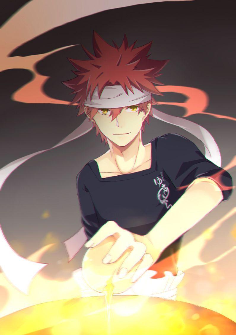 796x1131 Pixiv Id Shokugeki no Souma, Yukihira Souma. Anime
