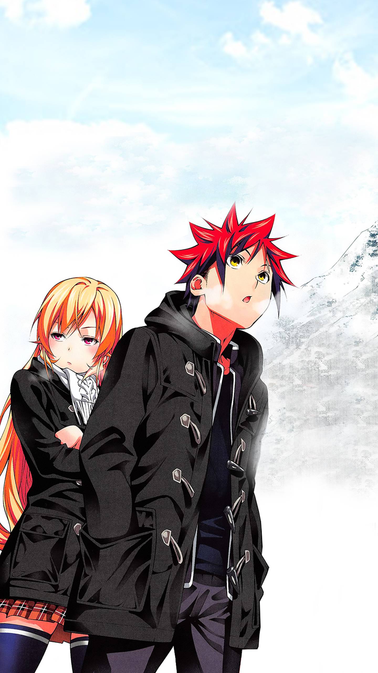 1440x2560 My Soma X Erina Phone Wallpaper Soma And Erina, HD