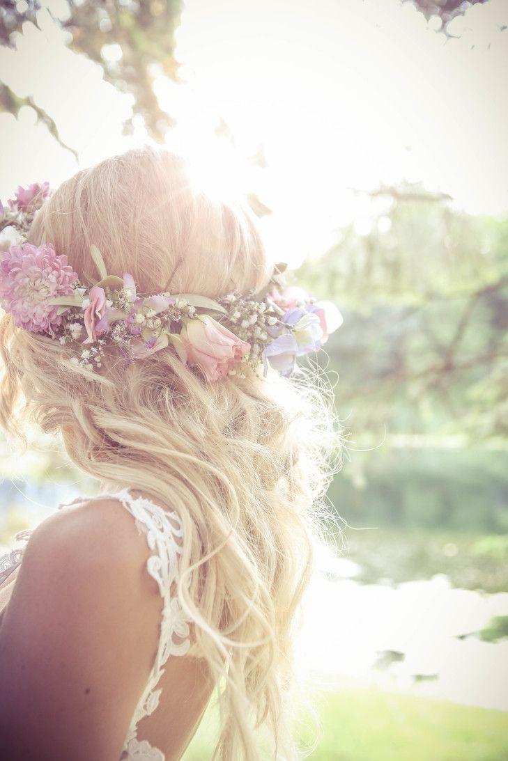 729x1093 Rose And Baby's Breath Flower Crown's Breath And Pink Roses