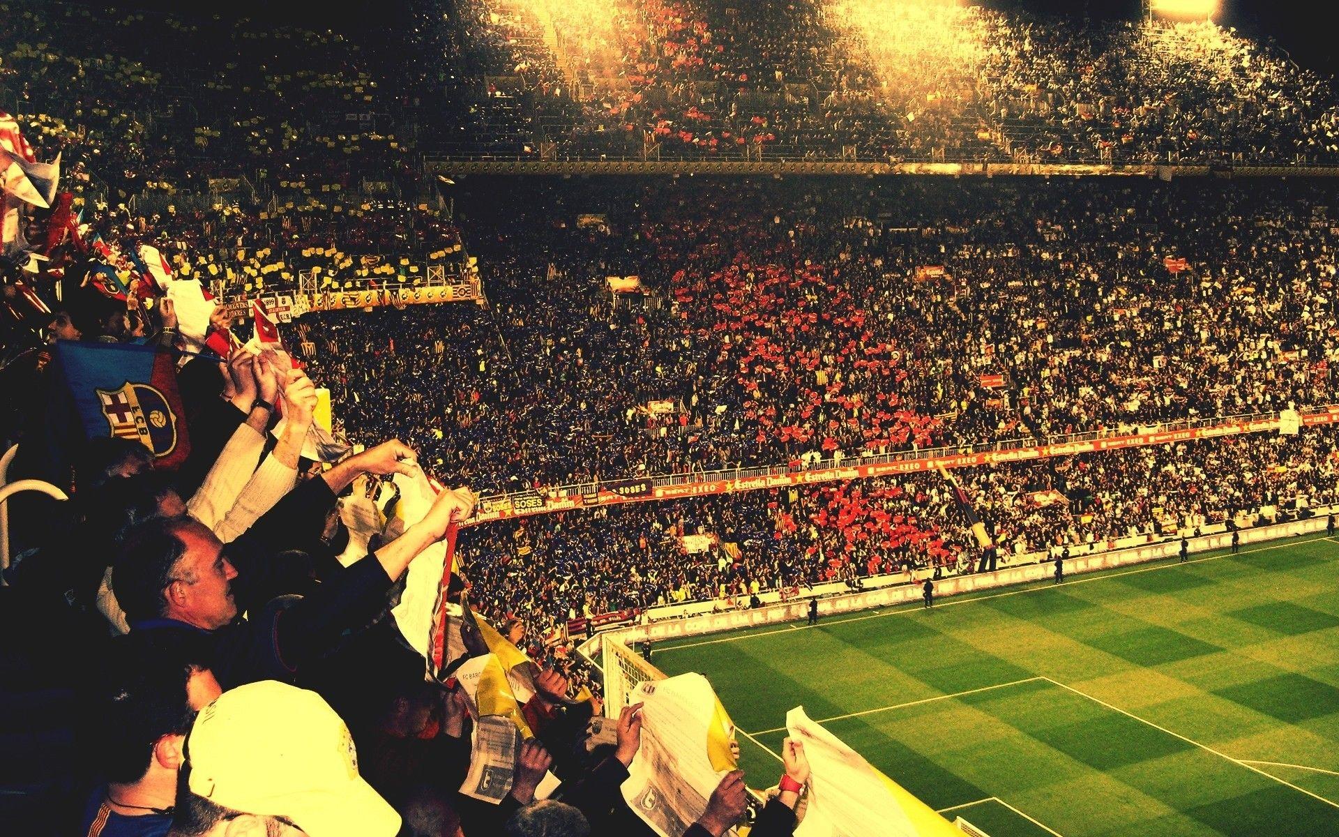 1920x1200 Stadium Crowd Wallpaper