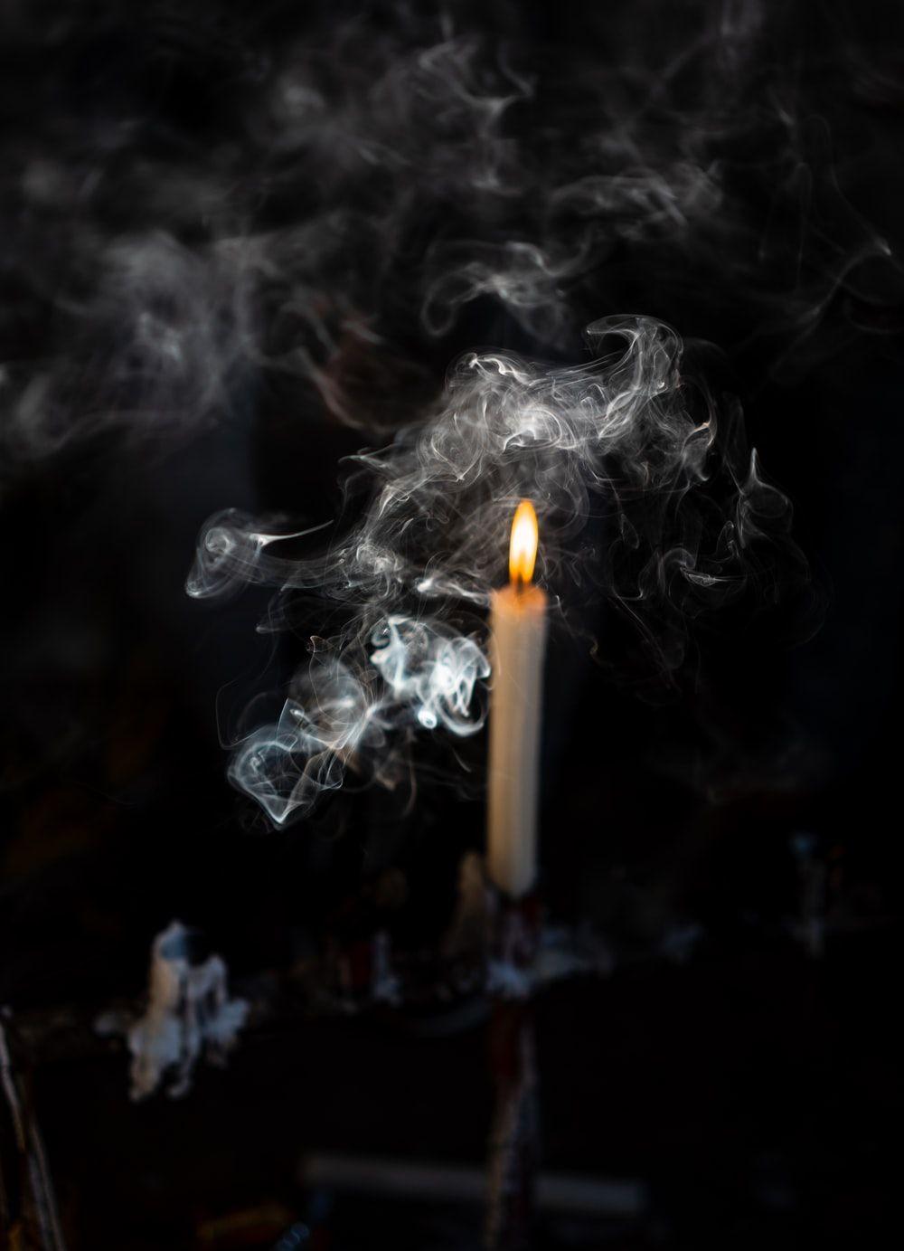 1000x1383 Candle Smoke Picture. Download Free Image