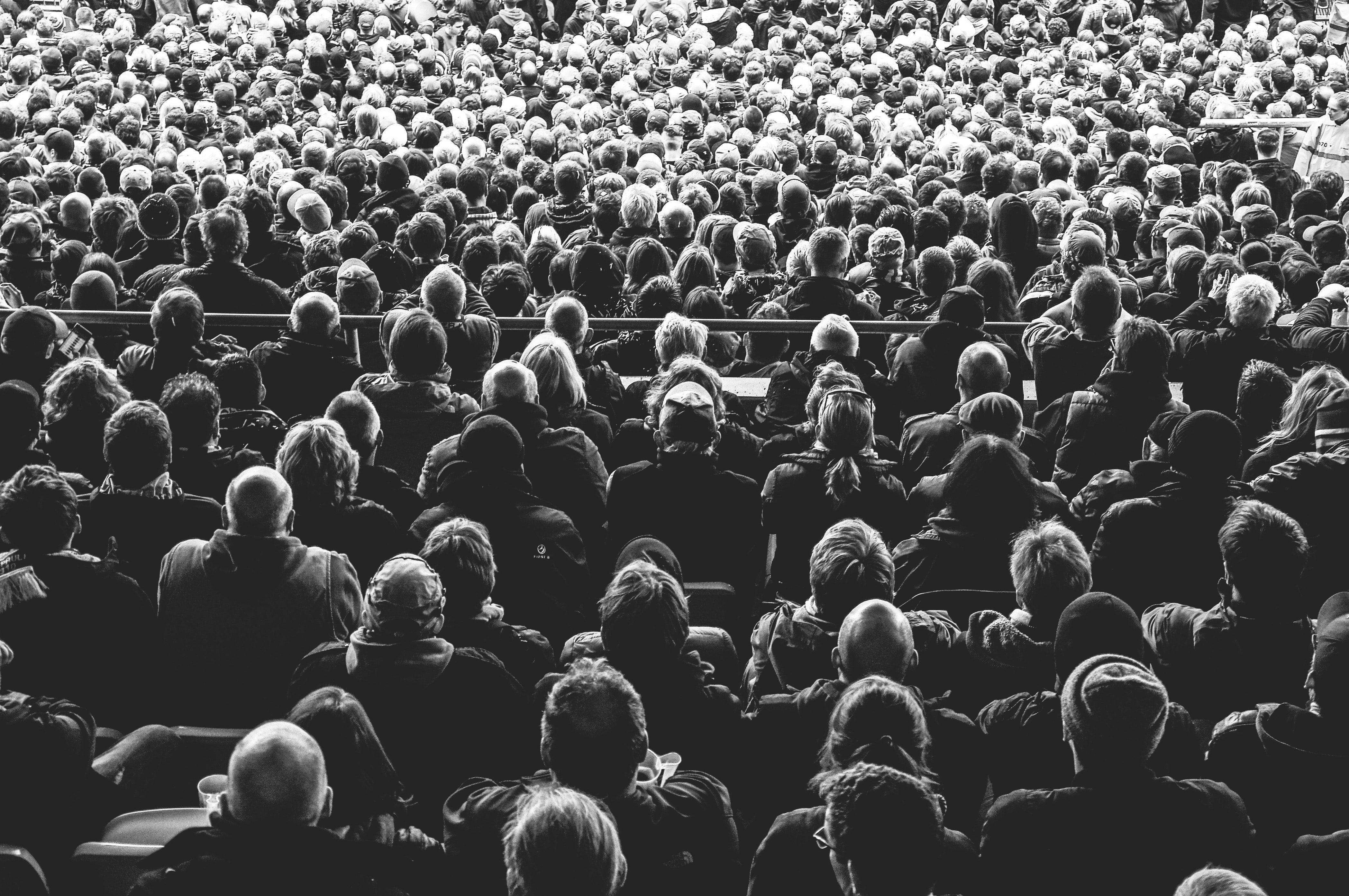 4195x2786 Free Of Audience, Black And White, Cinema