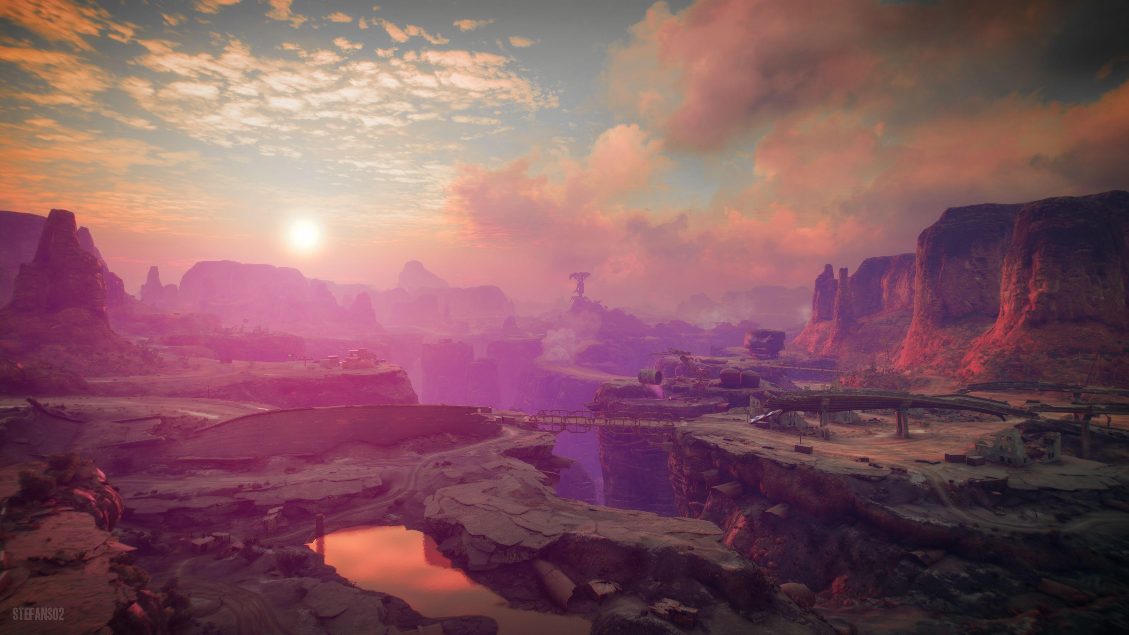3840x2160 RAGE 2 / Pink Skies 4k Ultra HD Wallpaper. Background Image