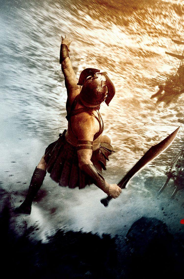 750x1134 300: Rise of an Empire “Jump” HD Wallpaper