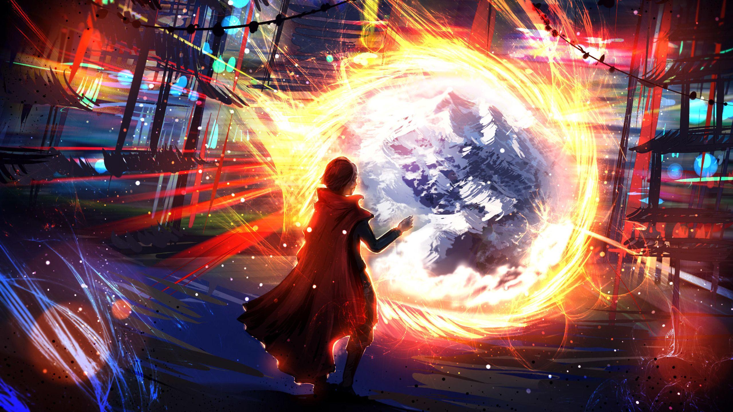 2560x1440 Doctor Strange Artwork 1440P Resolution HD 4k Wallpaper