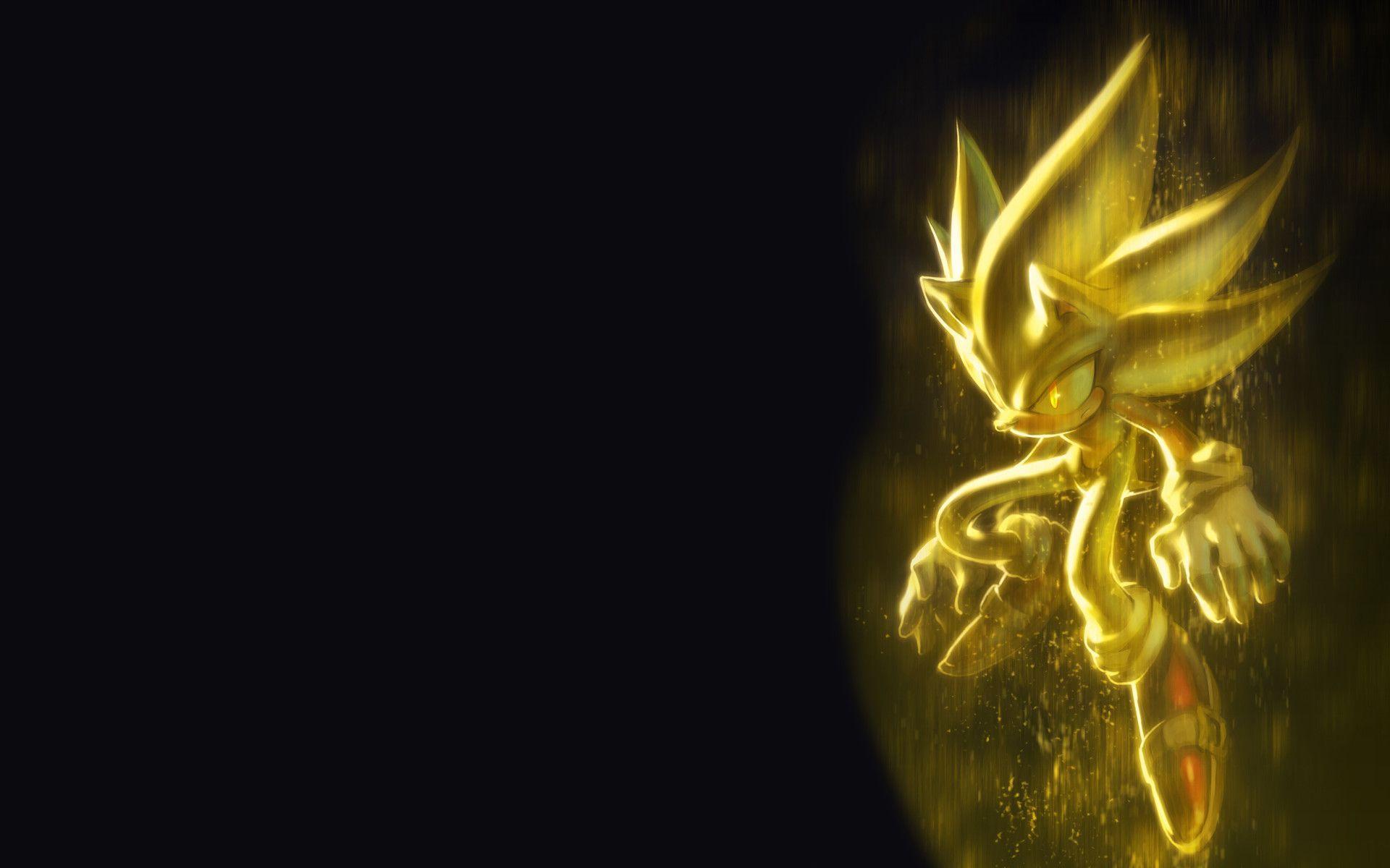 1920x1200 Super Sonic Wallpaper