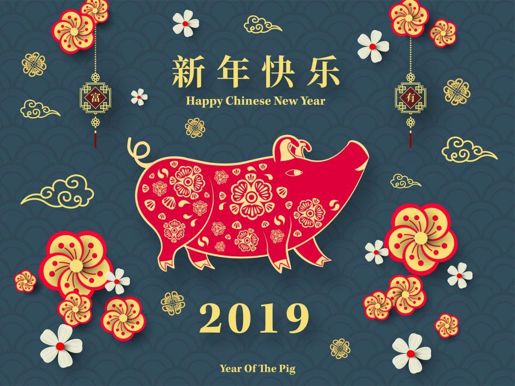 1024x768 Happy Chinese New Year 2019