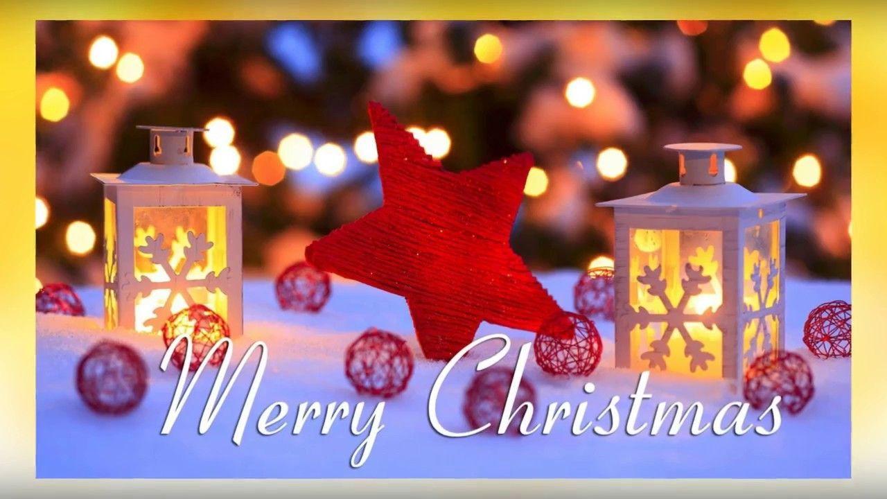 1280x720 Merry Christmas Image Wishes Greetings Wallpaper Gifts Cards